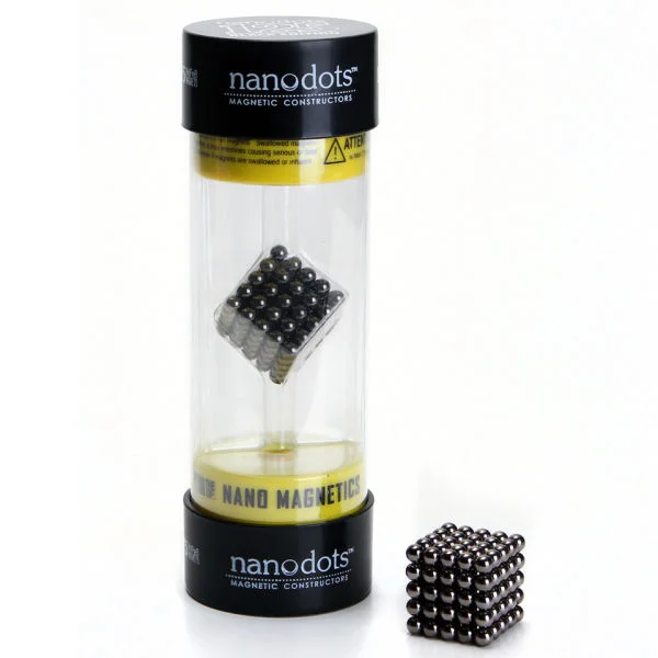 Nanodots Magnetic Constructors Black - 125 Dots Afbeelding 1