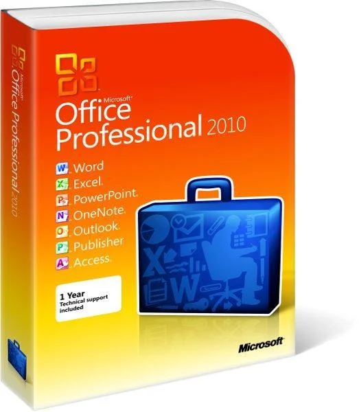 Office 2010 Home & Business (Product Key Card) Afbeelding 1