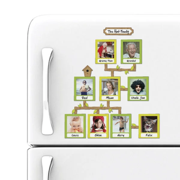 Family Tree Magnetic Photo Frames Afbeelding 1