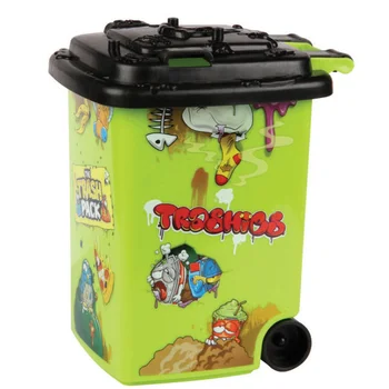 The Trash Pack Wheelie Bin Collectors Case with 2 Trashies