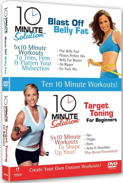 10 Minute Solution Double Pack (Blast Off Belly Fat and Target Toning) Afbeelding 1