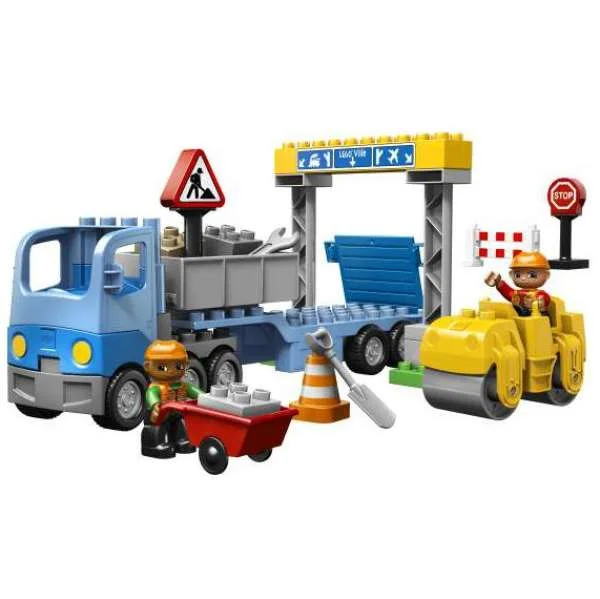 LEGO DUPLO: Road Construction Set (5652) Afbeelding 1