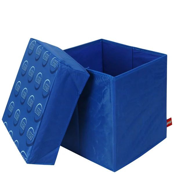 LEGO: Blue Classic Storage Box Stool Afbeelding 1