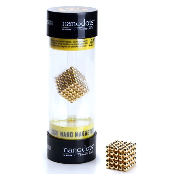 Nanodots Magnetic Constructors Gold - 125 Dots Afbeelding 1