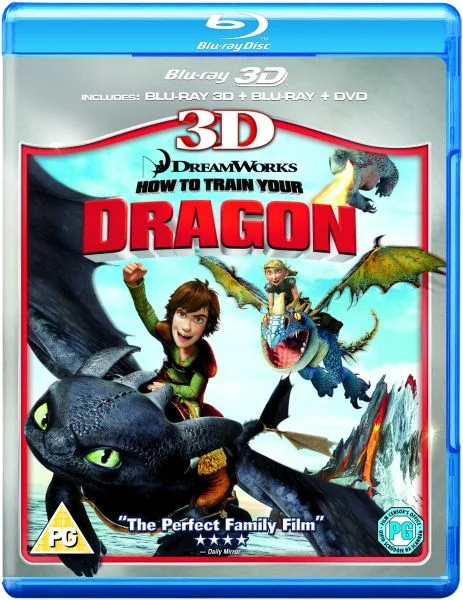How to Train Your Dragon 3D (3D Blu-Ray, 2D Blu-Ray en DVD) Afbeelding 1