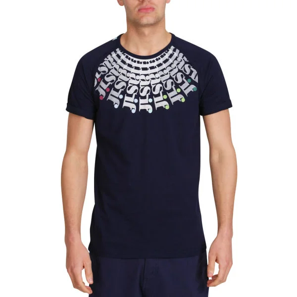 Masif Heren Hubbel Fan T-Shirt - Marineblauw - S - Navy blauw Afbeelding 1