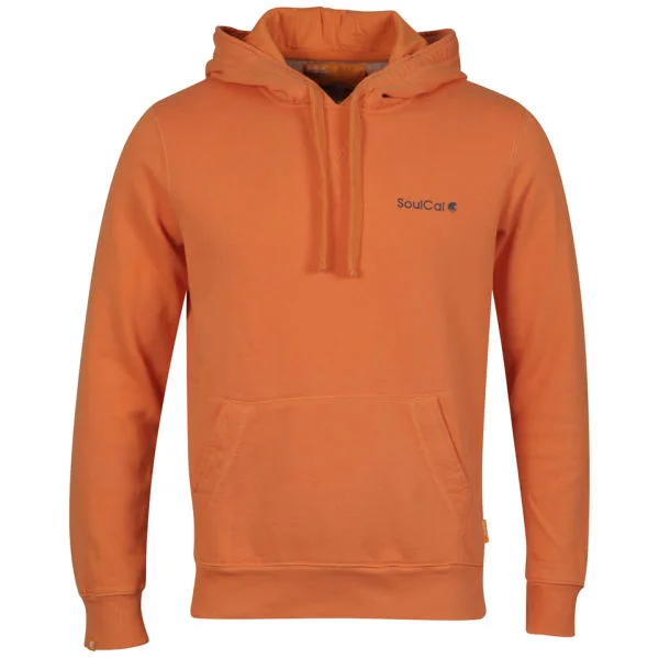 Soul Cal Men's Hoody - Orange - XS - Orange Afbeelding 1