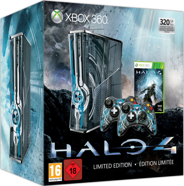 Halo 4 Xbox 360 320GB Console: Limited Edition Afbeelding 1