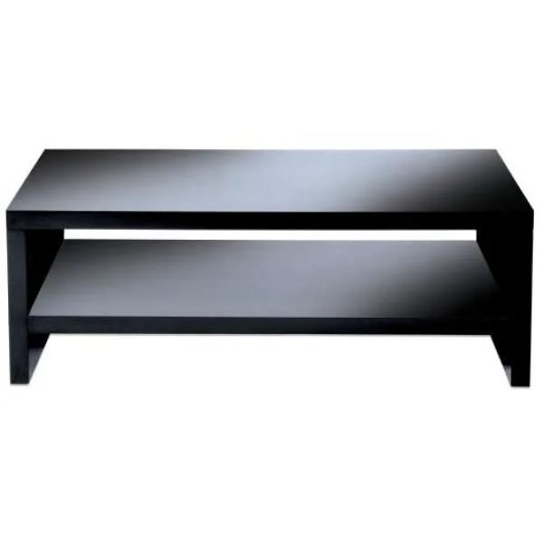 LEVV Black High Gloss TV Stand for up to 50 Inch TVs Afbeelding 1