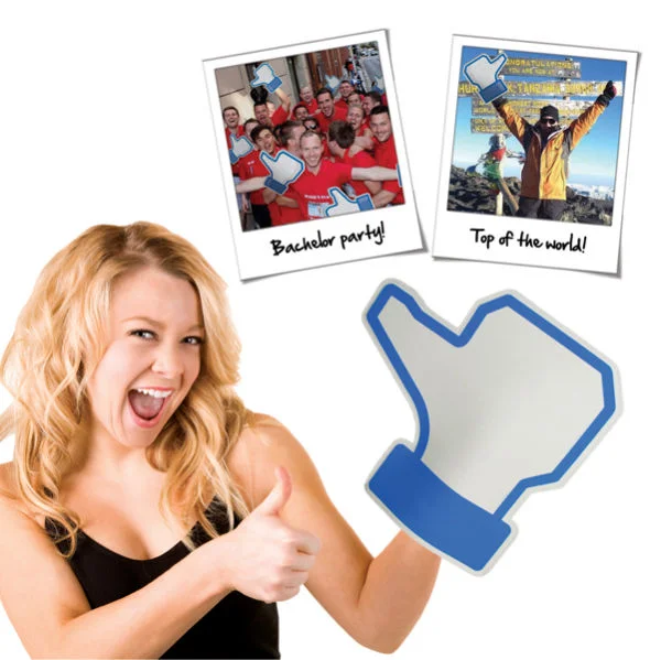 Social Like Foam Hand Afbeelding 1