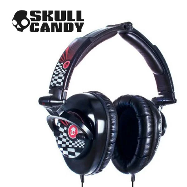 Skullcandy Skullcrushers Headphones (Black Checker) Afbeelding 1