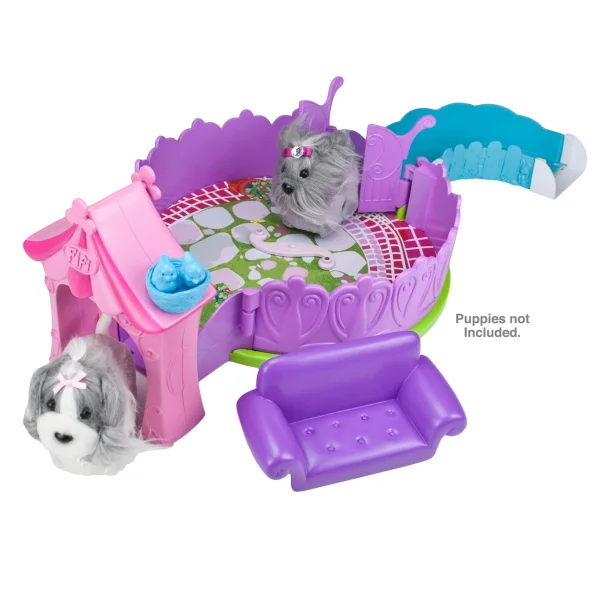 Zhu Zhu Pets House Playset - Posh Puppy Playhouse Afbeelding 1