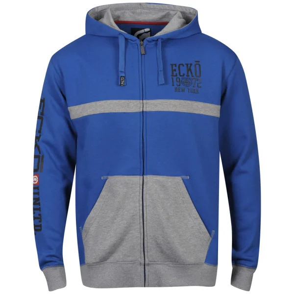 Ecko Men's Dodworth Hoody - Blue - S - Blauw Afbeelding 1