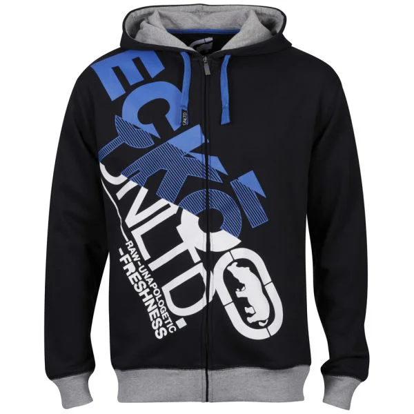 Ecko Men's Elmwood Hoody - Black - S - Zwart Afbeelding 1
