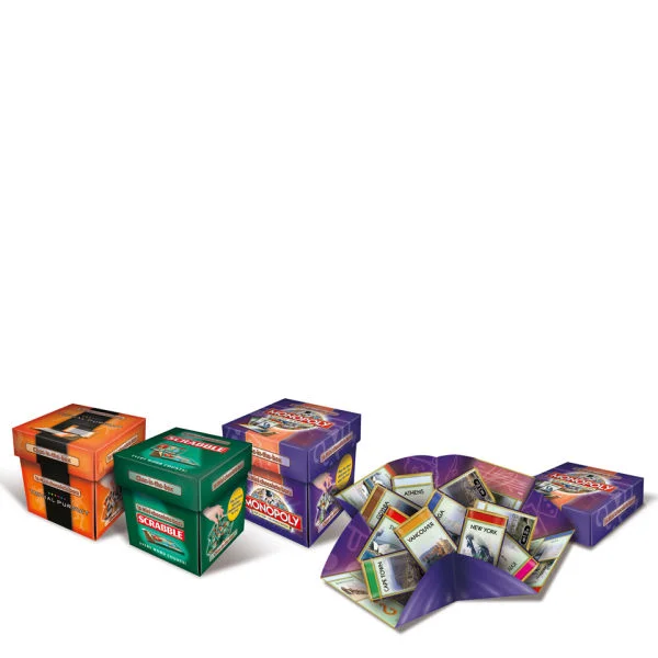 Choc-in-the-Box Trivial Pursuit Novelty Board Game Afbeelding 1