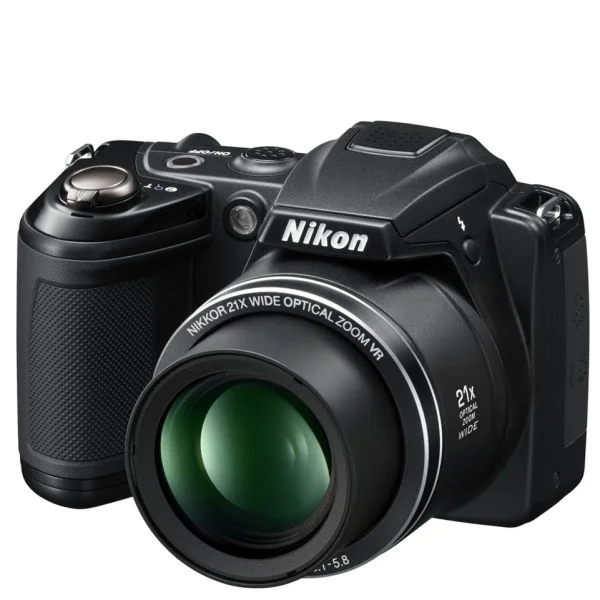 Nikon Coolpix L120 Digital Camera - Black (14MP, 21x Optical Zoom) 3 Inch LCD Refurbished Afbeelding 1