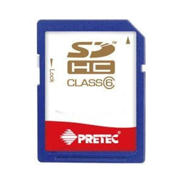 Pretec 4GB SDHC Card (Class 6) Afbeelding 1