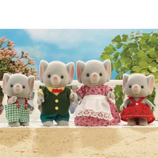 Sylvanian Families Elephant Family Afbeelding 1