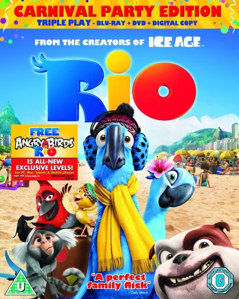 Rio - Triple Play (Bevat DVD, Blu-Ray en Digital Copy) Afbeelding 1