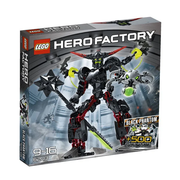 LEGO Hero Factory: Black Phantom (6203) Afbeelding 1