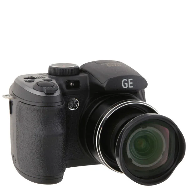 GE HZ15 Digital Camera - Black (14.1MP, 15 x Optical, 2.7 Inch LCD) Afbeelding 1