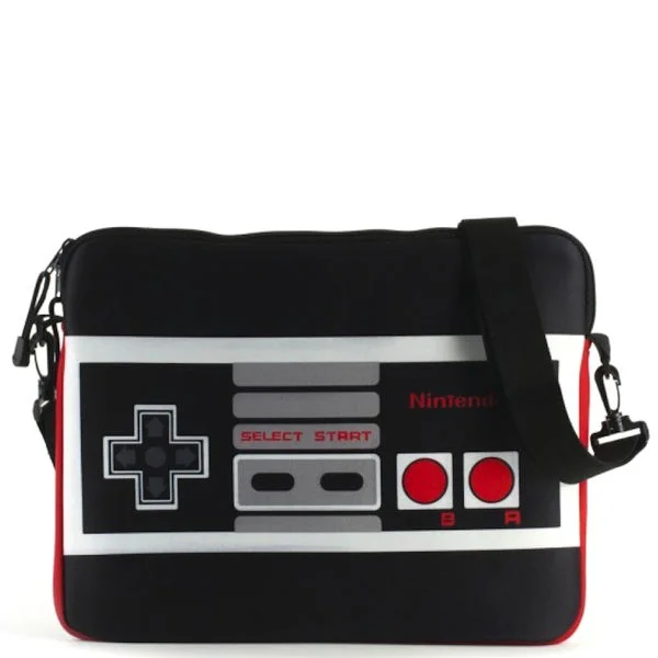 Nintendo Classic Controller Black Messenger Bag Afbeelding 1