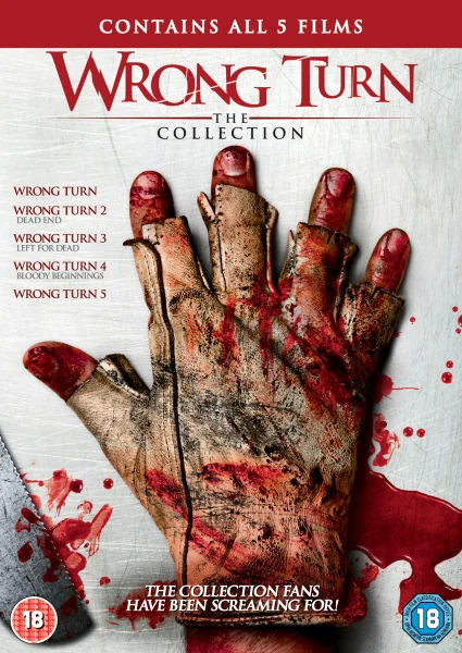 Wrong Turn 1-5 Box Set Afbeelding 1