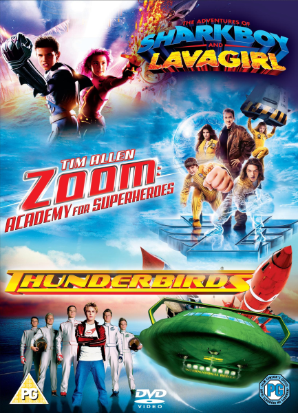 Zoom/Thunderbirds/The Adventures Of Shark Boy And Lava Girl Afbeelding 1