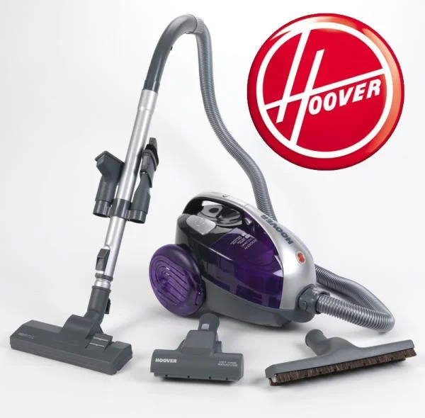 Hoover 2000W Freespace Bagless Cylinder Vacuum Cleaner - Purple Afbeelding 1