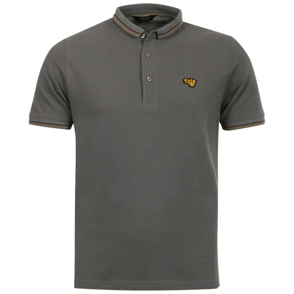 Gola Men's Charlton Polo Shirt - Gun - XS - Gun Afbeelding 1