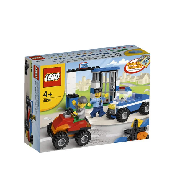 LEGO Build and Rebuild: Police Building Set (4636) Afbeelding 1
