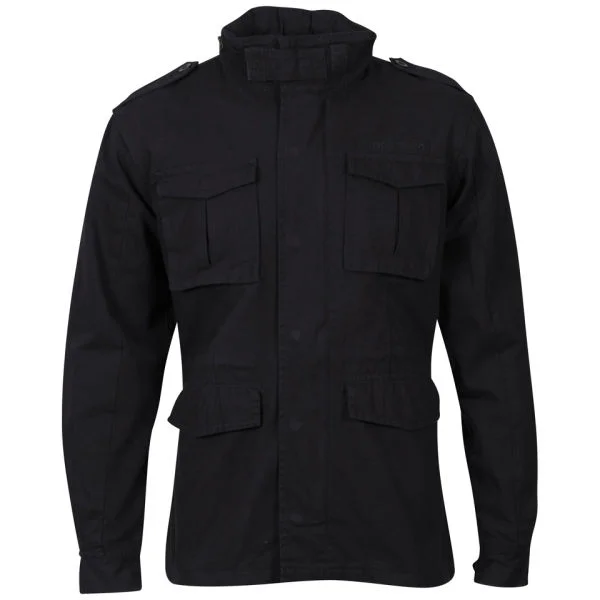 Ringspun Men's Drive Jacket - Black - S - Zwart Afbeelding 1