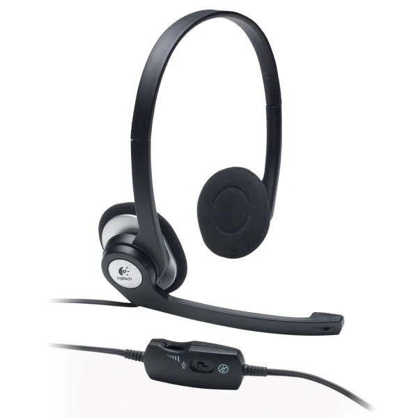 Logitech ClearChat Stereo Headset and Mic (981-000025) Afbeelding 1