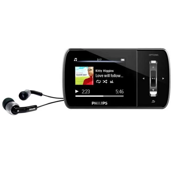 Philips GoGear Ariaz 8GB Media Player with iPlayer Compatibility Afbeelding 1