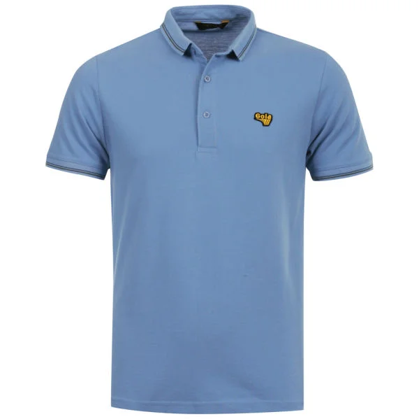Gola Men's Charlton Polo Shirt - Lake Blue - XS - Blauw Afbeelding 1