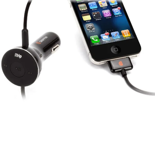 Griffin iTrip DualConnect FM/AUX Transmitter and Charger for iPod & iPhone (GA22050) Afbeelding 1