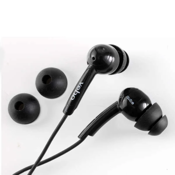 Veho Qube Stereo Noise Isolating Earphones Afbeelding 1