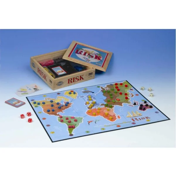 Risk Nostalgia Edition Board Game Afbeelding 1