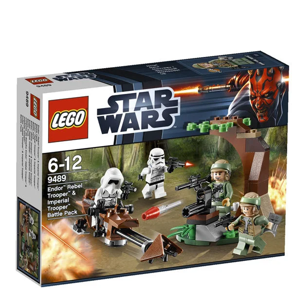 LEGO Star Wars: Endor Rebel Trooper & Imperial Trooper Battle Pack (9489) Afbeelding 1