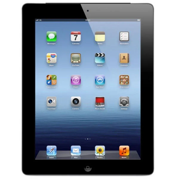 Apple New iPad 3rd Generation - 32GB Wi-Fi & 4G Tablet in Black (MD367B/A) Afbeelding 1