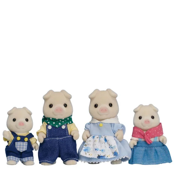 Sylvanian Families: Pig Family Afbeelding 1
