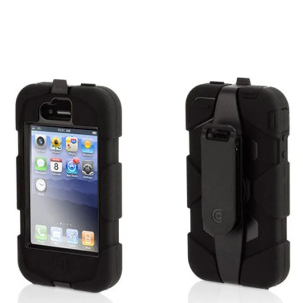 Griffin Survivor Extreme Conditions Case for iPhone 4/4S - Black (GB01902) Afbeelding 1