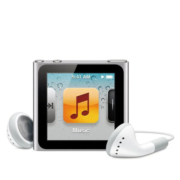 Apple iPod Nano 8GB - Silver 6th Generation Afbeelding 1
