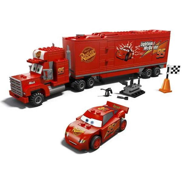 LEGO Cars: Mack's Team Truck (8486) Afbeelding 1