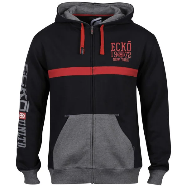 Ecko Men's Dodworth Hoody - Black - S - Zwart Afbeelding 1