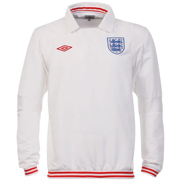Umbro Men's England Football Icon Shirt - White - S Afbeelding 1