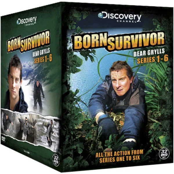Born Survivor Bear Grylls - Series 1-6 Box Set Afbeelding 1