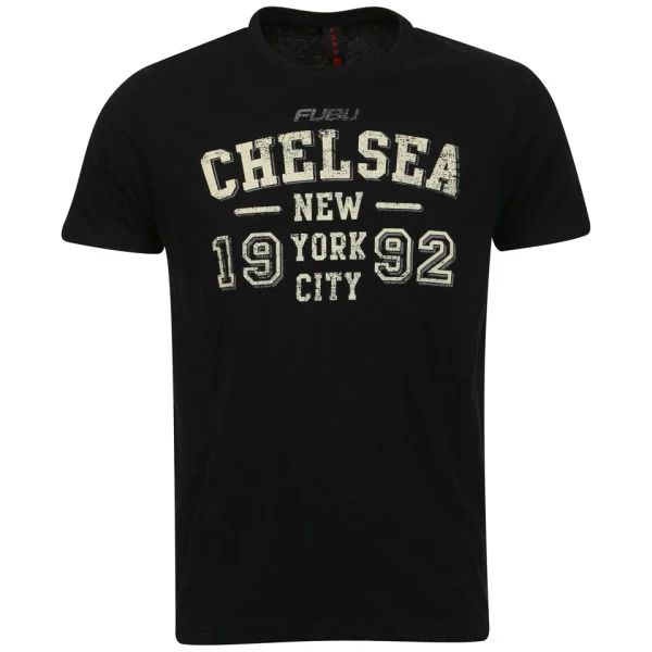 FUBU Men's Chelsea T-shirt - Black - S - Zwart Afbeelding 1