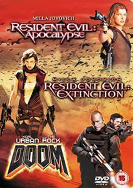 Resident Evil: Extinction/Resident Evil: Apocalypse/Doom Afbeelding 1