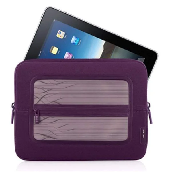 Belkin Grip Sleeve for Apple iPad - Plum Afbeelding 1